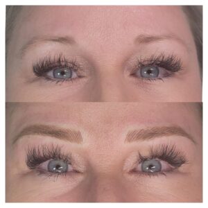 Combination eyebrows permanent makeup Loveland Co Best permanent makeup