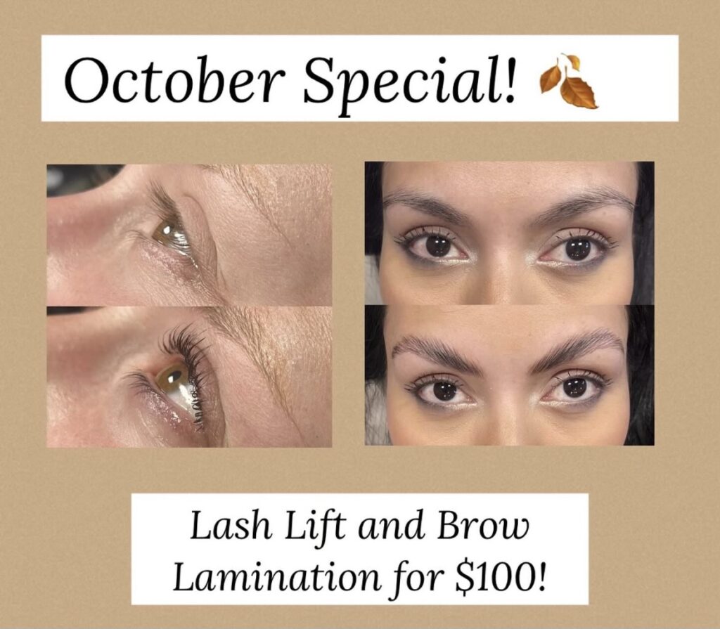 Lash Lift and Brow Lamination Loveland CO Essential Pairs